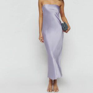 Reformation Joana Silk Dress